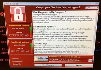 Как не стать жертвой интернет вируса-вымогателя «WannaCry»